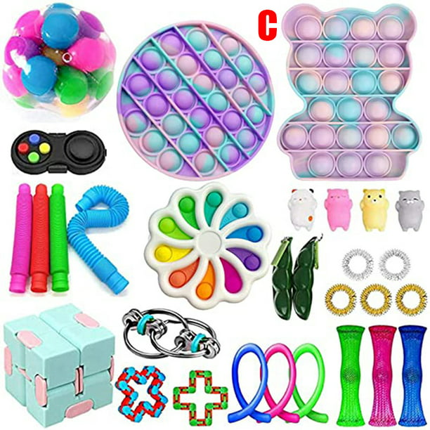 Details about   Fidget Toys Bundle for Kids and Adults Sensory Stress Relief Special Need Autism 